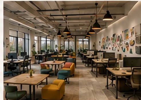Tech Startup Office — conceptual design study