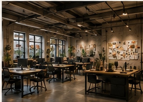 Creative Studio Space — conceptual design study